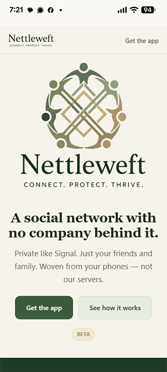 Nettleweft website