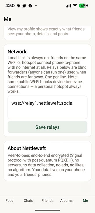 Set relay server