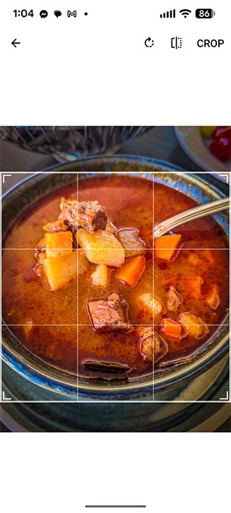 New post: image crop