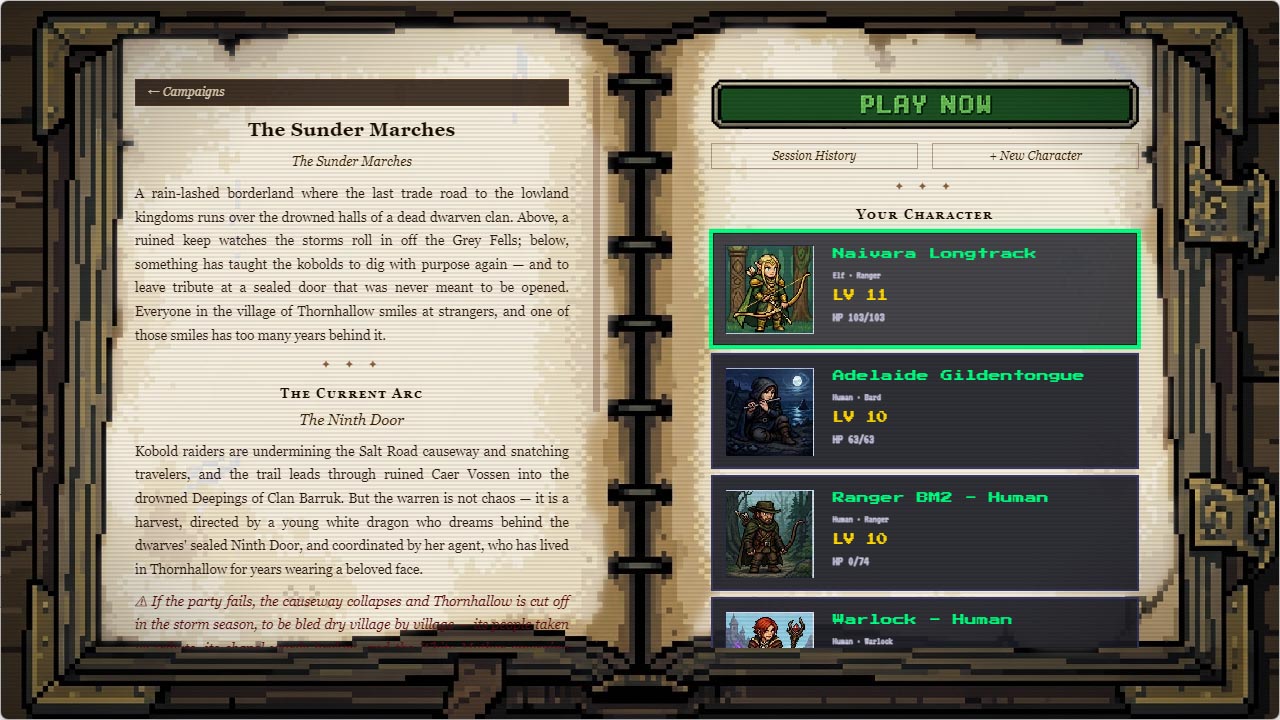 Join campaign experience